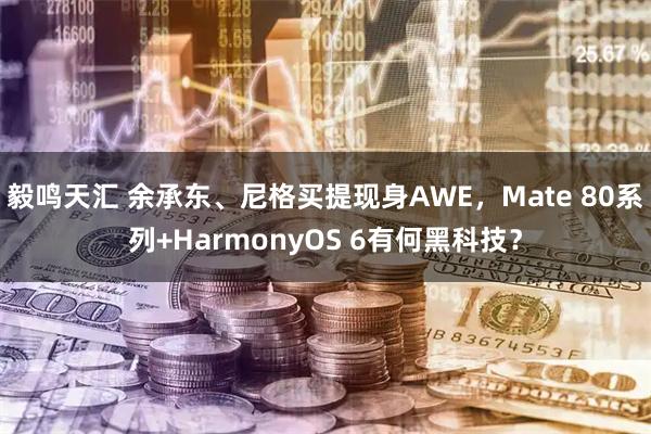 毅鸣天汇 余承东、尼格买提现身AWE，Mate 80系列+HarmonyOS 6有何黑科技？